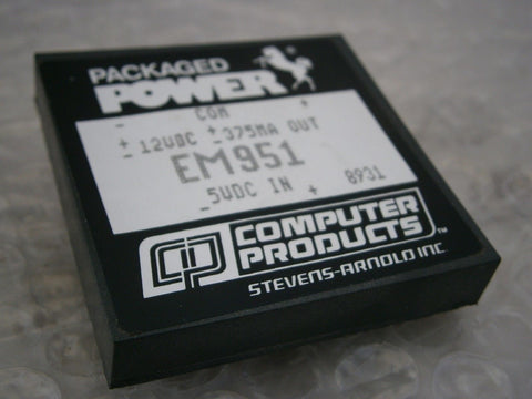 Packaged Power EM951 CP Stevens-Arnold Inc. DC/DC Converter ±5 In ±12VDC Out