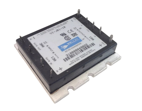 VICOR DC/DC CONVERTER - VI-J61-10 Input: 300 vdc 130 w Output: 9 vdc 100 w