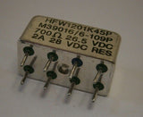 TE Connect. M39016/6-109P, HFW1201K45P Gen'l. Purpose Relays 26.5V 2A 2 Form C