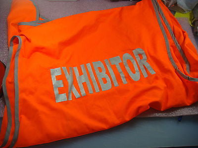 3 pcs of Signal One Au Exhibitor Orange Reflective Vest Size L