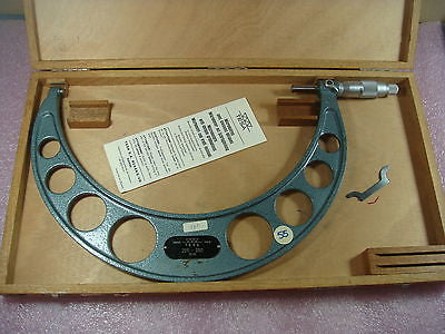 TESA Vintage Classic 225-250mm Metric Micrometer W/ Original Box Swiss Made