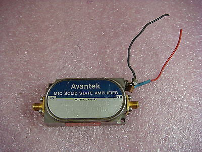 Avantek Mic Solid State Amplifier 1.0-2.0 GHz AMT-2015M