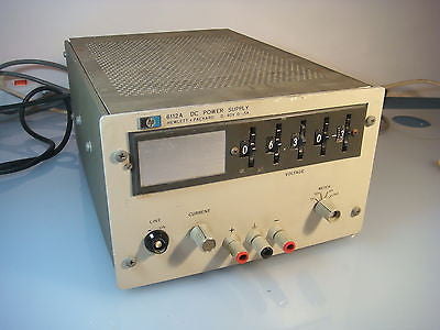 HP Agilent 6112A DC Precision Power Supply Panel Meter is missing