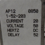 Airpax Magnetic Circuit Breaker 2-Poles AP12-1-52-203 50V