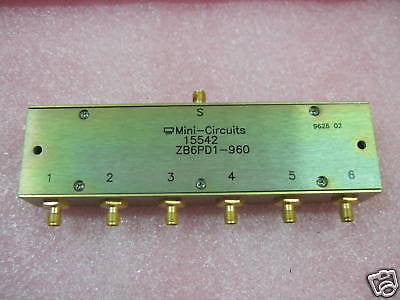 Mini-Circuits ZB6PD1-960 Power Splitter Combiner 6WAY