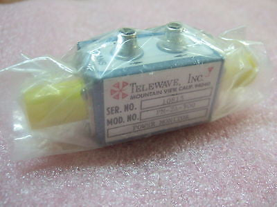 TELEWAVE PM-2A-900 850-900 Mhz Power Monitor Port. N/M Input - N/F Output NEW