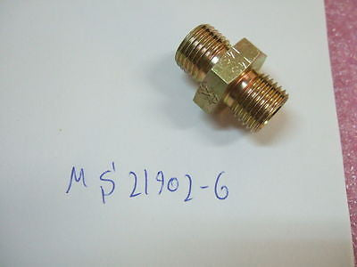 United Supply MS21902-6 MS219026 Adapter Fitting NEW