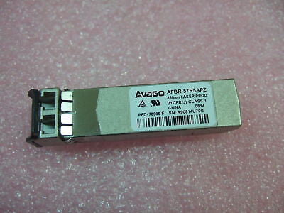 Lot of 8 pcs - Avago AFBR-57R5APZ Optical Transceiver 850nm Used Wrnty