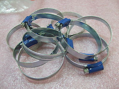 LOT 10 Stainless Steel High Quality 58-75mm Hose Clamp NEW