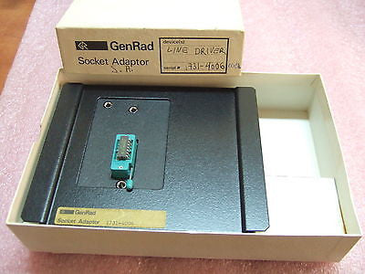GR GenRad General Radio 1731-4006 00 SL Line Driver Socket Adaptor