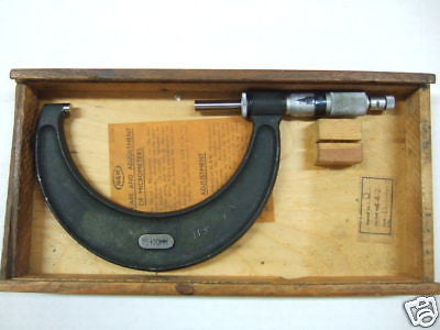 Moore & Wright Vintage Outside Micrometer 75-100mm 966M